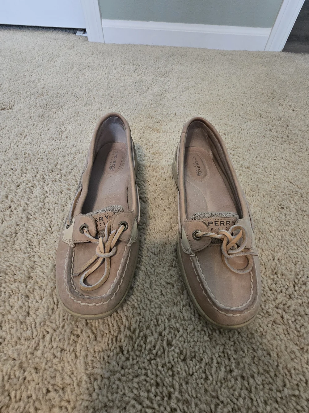 Sperry Women's Tan Leather Boat Shoes